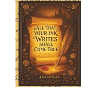 All That Your Ink Writes Shall Come True: A Vintage-Inspired Journal for Reflections & Dreams