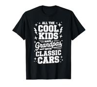 All The Cool Kids Have Grandpas with Classic Cars - Camiseta gráfica económica