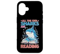 All The Cool Sharks Are Reading Jardín de Infancia Carcasa para iPhone 16