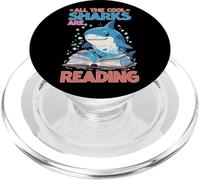 All The Cool Sharks Are Reading Jardín de Infancia PopSockets PopGrip para MagSafe