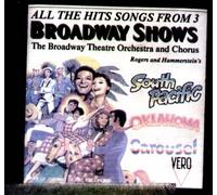 All the Hit Songs From 3 Broadway Shows - South Pacific, Oklahoma, Carousel