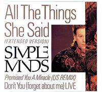 All The Things She Said (Extended Version) [UK Import]