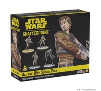 Atomic Mass Games Star Wars Shatterpoint: All The Way Squad Pack, Juego de Miniaturas, A Partir de 14 Años, para 2 Jugadores, 90 Minutos por Partida, Multilenguaje (Incluye Español)