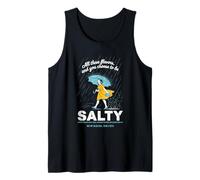 All These Flavors and You Choose To Be Salty Meme Humor Camiseta sin Mangas