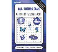 All Things Blue: All Things Blue Word Search Book (All Things Color Word Searches)