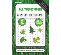 All Things Green: All Things Green Word Search Book (All Things Color Word Searches)
