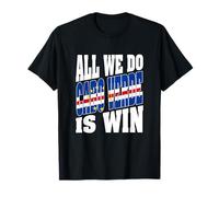 All We Do Is Win Love Cabo Verde Bandera Día de la Independencia Camiseta