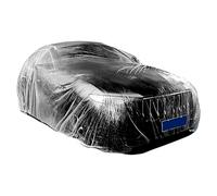 All Weather Car Cover Complete Auto Body Protector - Storage Shield for Outdoor Parking | Oxford Cloth with Windproof Straps, Dust UV Rain Barrier Wrap for Sedan Hatchback SUV 137.8x216.54in