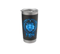 All Women Are Born A Leo Zodiac Funny July August Birthday Vaso térmico de acero inoxidable de doble pared