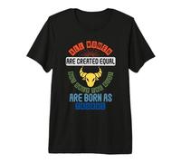 All Women Are Born As Taurus Zodiac April May Birthday Camiseta Premium