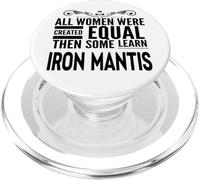 All Women Learn Iron Mantis Artes Marciales Estudiante Niña Equipo PopSockets PopGrip para MagSafe