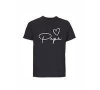All You Can Tee Camiseta Ali Mami Papa, Negro, XL