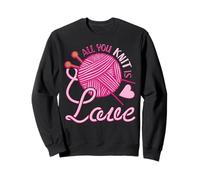 All You Knit Is Love - Juego de Notas para Tejer Sudadera
