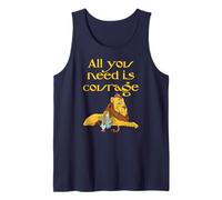All You Need Is Courage - Camiseta Divertida del Mago de Oz Camiseta sin Mangas