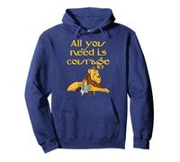 All You Need Is Courage - Camiseta Divertida del Mago de Oz Sudadera con Capucha
