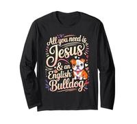 All You Need Is Jesus and An English Bulldog Manga Larga