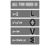 All you need is LOVE: agenda, notebook, journal, planner, organizer, diary, memories, funny gift for family, friends and coworkers