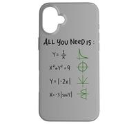 All You Need Is Love And Math Carcasa para iPhone 16 Plus