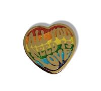 All you need is love Hard Esmalte Pin Badge Regalo para los amantes de los Beatles Hombre Mujer Paz Hippie Lgbt Gay Pride
