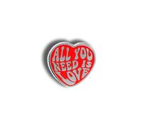 All you need is love - Pin de esmalte duro para los amantes de los Beatles, hombre y mujer, hippie