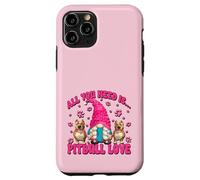 All You Need Is Pitbull Love Dog Mama GNOME For Pittie Mom Carcasa para iPhone 11 Pro