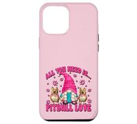 All You Need Is Pitbull Love Dog Mama GNOME For Pittie Mom Carcasa para iPhone 12 Pro MAX