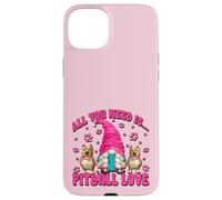 All You Need Is Pitbull Love Dog Mama GNOME For Pittie Mom Carcasa para iPhone 15 Plus