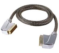 All4u 1.5m scart m/m cable euroconector 1,5 m scart (21-pin) negro, or