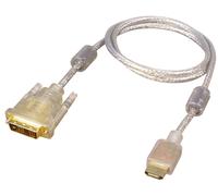 All4u bc 197 - cable hdmi transparente (conector macho hdmi de 19 pine