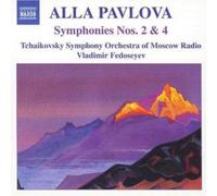 Alla Pavlova Symphonies Nos. 2 and 4 (Fedoseyev, Tchaikov (CD) (Importación USA)