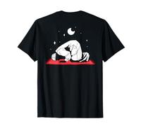 Allah SWT Adoración Eid al-Fitr Tarawih Oración Arte EN LA Espalda Camiseta