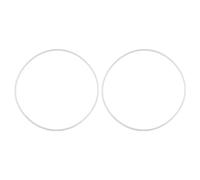 Allayu 2 unids/set taburete de Bar versátil Protector base de silla anillo se adapta a cualquier Base de taburete goma duradera alto rendimiento confiable, blanco 45cm