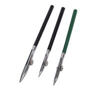 Allayu 3pcs Dibujo Línea Recta sistema de la pluma de la pluma ajustable tiralíneas tinta pintura fluida, ajustable metal Sentencia Herramientas del arte de la pluma