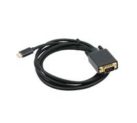 Allayu Cable Adaptador USB C a VGA de 1,8 m de definición para formación educativa, discursos y reuniones. Convertidor de Conexiones USB Tipo C a VGA para teléfonos