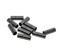 Allayu Cierres magnéticos, accesorios para bisutería, cierres para pulseras, extremos de cordón de cuero separables, materiales para manualidades, extremos cordón cuero para bisutería.