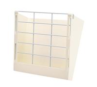 Allayu Comedero Premium pequeño para Conejos, comedero Duradero para cobayas, Soporte para heno, de plástico para Alfalfa y Otras Hierbas. Accesorios para dispensadores Colgantes de heno