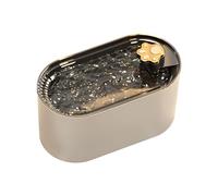 Allayu Dispensador para Fuente de Agua Dulce en Cualquier Momento para Gatos, la Interfaz USB es Segura y confiable, Fuente de Agua para Gatos, Blanco Mineral silencioso
