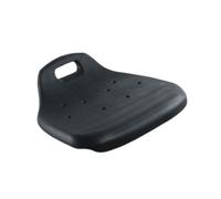 Allayu El Asiento de Poliuretano para Taburete de Bar Ofrece Comodidad Duradera para el hogar o la peluquería. Fabricado en Poliuretano Garantiza Durabilidad y longevidad. Cada, Negro, con asa