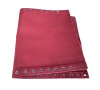 Allayu Funda para silla reclinable, ligera, antienvejecimiento, fácil de instalar, para exteriores, repuesto universal para todas las sillas de playa estándar, vino tinto, 160x43cm