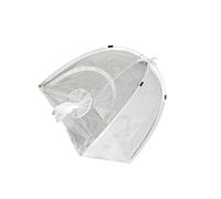 Allayu Jaula de hábitat Grande diseñada para fácil Almacenamiento y reutilización. Ideal para Amantes de Las Mariposas. Fondo poliéster para una Limpieza más fácil. Panel PVC Transparente para