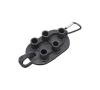 Allayu Juego de portaboquillas Estable con Soporte Compañero de Limpieza versátil para Cada Tarea El Juego boquillas está diseñado para durar y Puede soportar Agua a presión, Estilo A