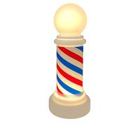 Allayu Lámpara de barbería Decoración de barbería lujosa que mejora la experiencia del cliente con una iluminación elegante y un letrero luminoso