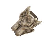 Allayu Maceta de Monstruo Realista con Forma de Animal Divertido para decoración del hogar, Maceta única con Forma Animal para suculentas, Cactus, tamaño para Cultivar Flores, decoración del