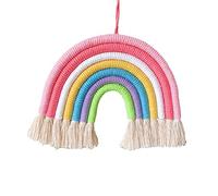 Allayu Películas de Ventana Decorativas de Estilo étnico nórdico para habitación de niños y decoración del hogar Estilo Elegante Colgante de poliéster, Nº 11, 1