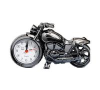 Allayu Reloj Despertador para Motocicleta con Alarma Fuerte Que se Despierta a Tiempo en Todo Momento. Reloj Despertador para Personas Que Duermen, Negro
