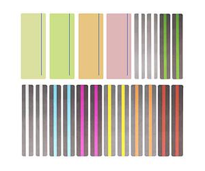 Allazone 20 Pz Tiras de lectura guiadas Guía de Lectura Tiras de Resaltado, Superposiciones de Color Marcador Leer Tiras para Niños de Cristal y Asistente de Suministro de Profesores