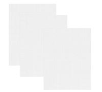 Allazone 3 Pz Hojas de Lona de Malla de Plástico, 50 x 30cm Acuario Bandeja Plástico para Pecera, Bordado a Mano