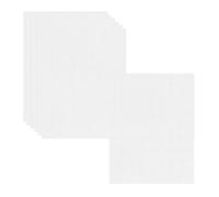 Allazone 7 Pz Hojas de Lona de Malla de Plástico, 25 x 33cm Acuario Bandeja Plástico para Pecera, Bordado a Mano