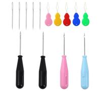Allazone Kit de Fabricación para Velas, Punzón para Moldes con Gancho, Aguja con Ojo Grande para Hacer Velas DIY, 14 Pz