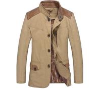 Allbebe chaqueta de algodón informal de alta gama para hombre, talla